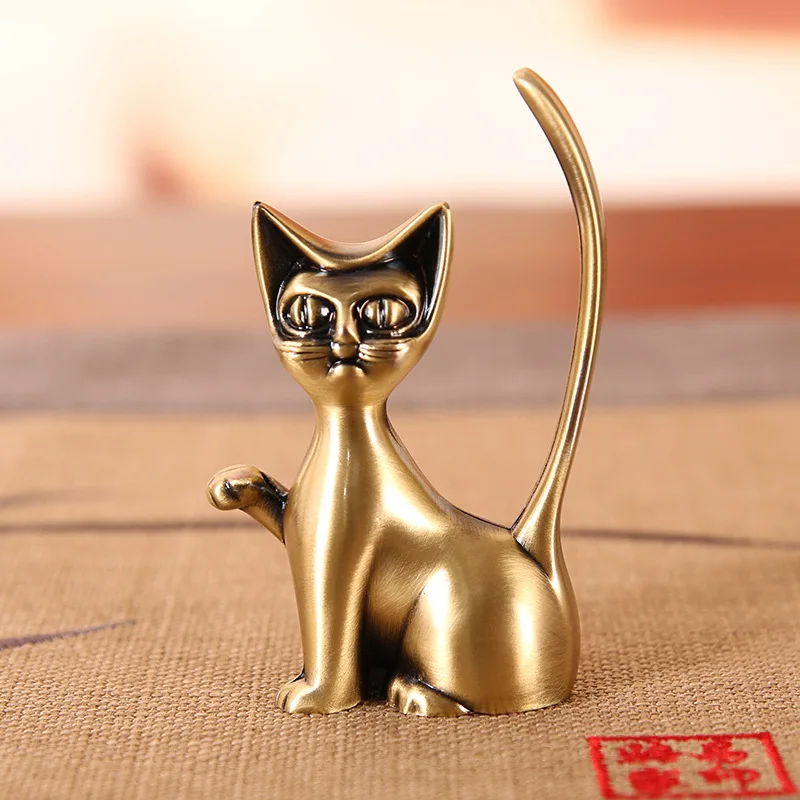 Mini Brass Animal Figurines Funny Cat Rabbit Elephant Swan Desk Decor Solid Brass Animal Statues Ring Holder Cute Ornament
Mini Brass Animal Figurines Funny Cat Rabbit Elephant Swan Desk Decor Solid Brass Animal Statues Ring Holder Cute Ornament