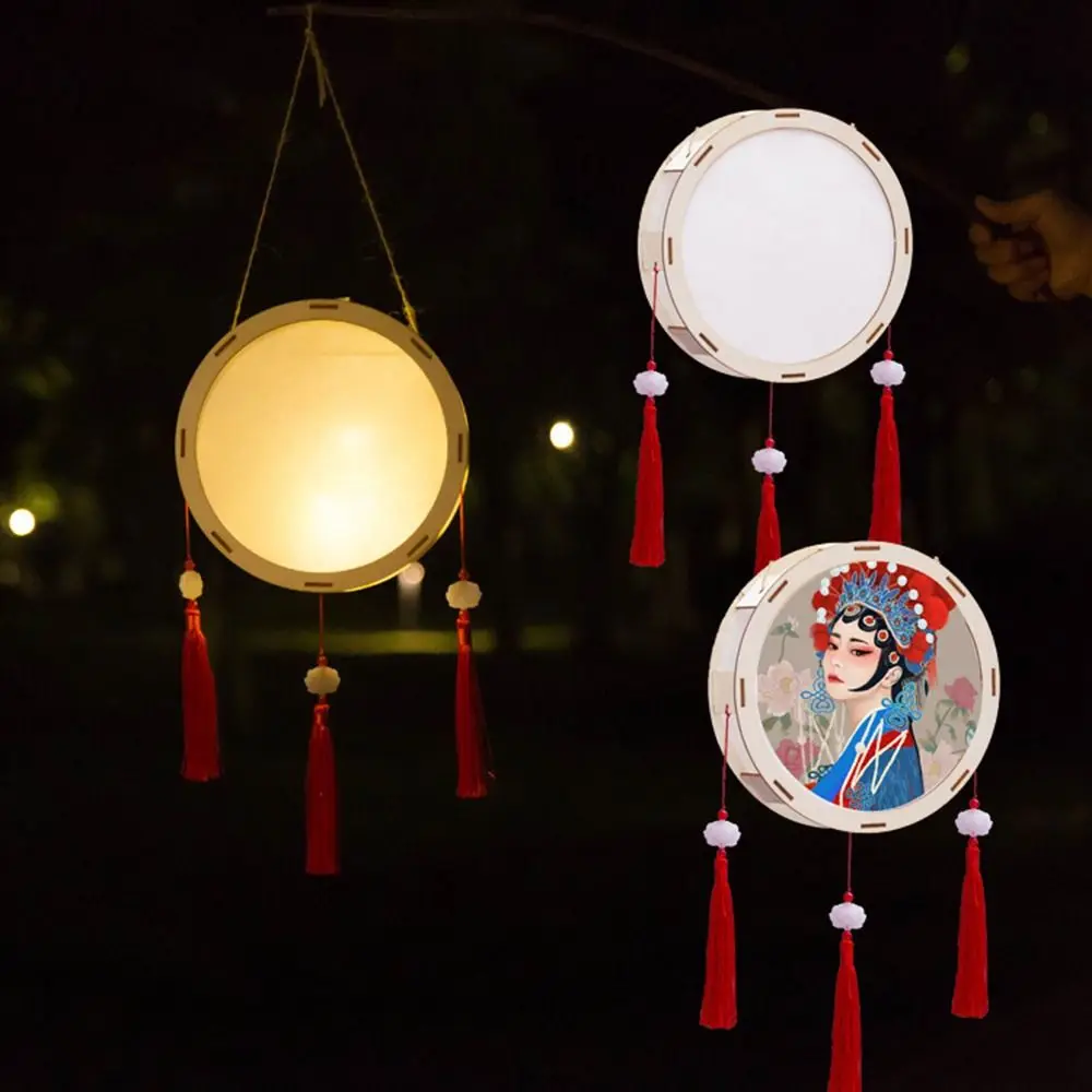 Wooden Mid-Autumn Festival Lantern Creative LED Light Handmade Hanging Lamp Drawing Material Kit Art Lantern Party Decor
Wooden Mid-Autumn Festival Lantern Creative LED Light Handmade Hanging Lamp Drawing Material Kit Art Lantern Party Decor