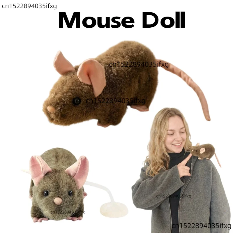 Плюшевая игрушка-мышь 17/21 см, реалистичная плюшевая кукла-крыса с магнитным креплением, можно прикрепить к одежде, декор для рабочего стола, игрушка для питомцев
Плюшевая игрушка-мышь 17/21 см, реалистичная плюшевая кукла-крыса с магнитным креплением, можно прикрепить к одежде, декор для рабочего стола, игрушка для питомцев