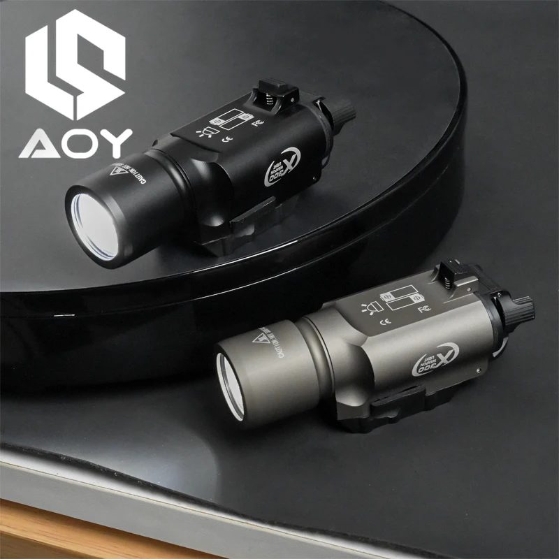 X300U X300 Weapons Flashlight Tactical Aluminum Alloy Scout Light G17 G18 G19 Pistol LED Light Fit 20MM Rail Hunting Lamp
X300U X300 Weapons Flashlight Tactical Aluminum Alloy Scout Light G17 G18 G19 Pistol LED Light Fit 20MM Rail Hunting Lamp
