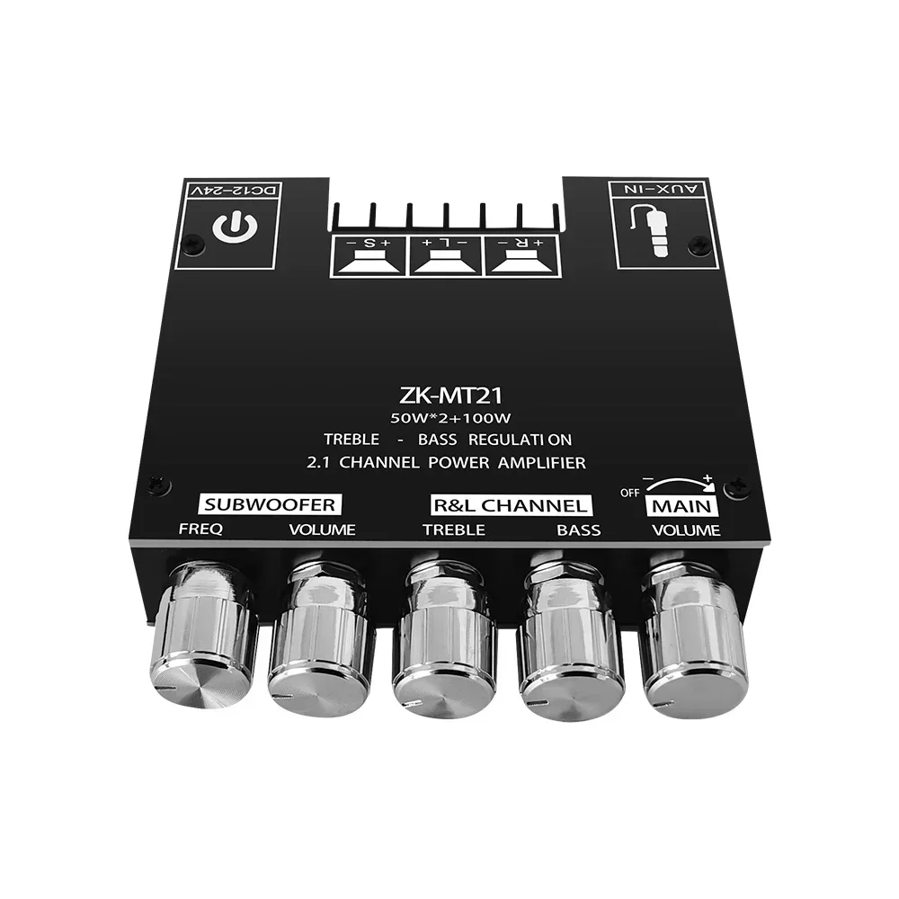 ZK-MT21 Sound Amplifier Board with Bluetooth 2.1 Channel Bluetooth 5.0 AUX Audio Amplifier Module for Consumer Electronics
ZK-MT21 Sound Amplifier Board with Bluetooth 2.1 Channel Bluetooth 5.0 AUX Audio Amplifier Module for Consumer Electronics