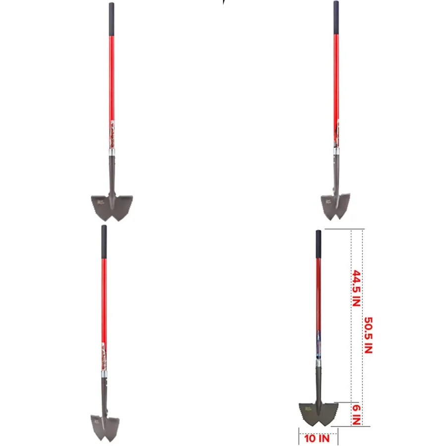 Serrated Garden Edger for Landscaping, Soil Cutting, and Clean Lawn Borders, Steel Tool
Serrated Garden Edger for Landscaping, Soil Cutting, and Clean Lawn Borders, Steel Tool