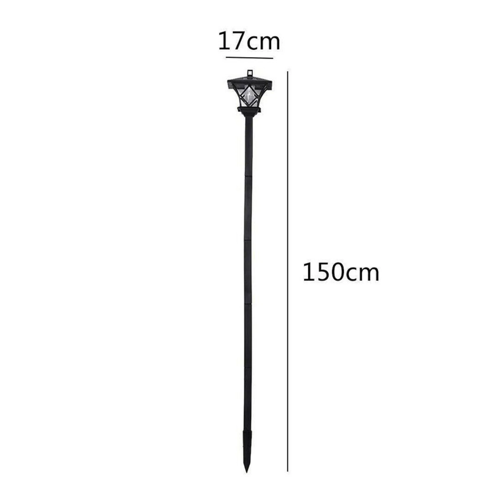 Hot Trend-2X 1.5M LED Solar Powered Traditional Garden Lamp Post Lamppost Lantern Light Decor
Hot Trend-2X 1.5M LED Solar Powered Traditional Garden Lamp Post Lamppost Lantern Light Decor