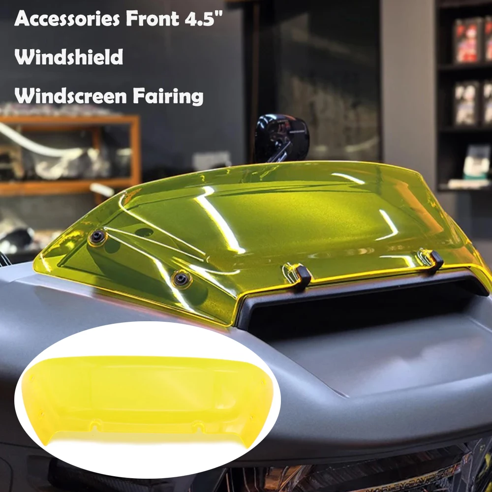 FOR Harley 2023 2024 TOURING CVO Road Glide FLTRXSE NEW Motorcycle Accessories Front 4.5" Windshield Windscreen Fairing
FOR Harley 2023 2024 TOURING CVO Road Glide FLTRXSE NEW Motorcycle Accessories Front 4.5" Windshield Windscreen Fairing