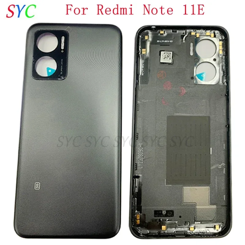 Back Door Battery Cover Housing Case For Redmi Note 11E Rear Cover with Logo Repair Parts
Back Door Battery Cover Housing Case For Redmi Note 11E Rear Cover with Logo Repair Parts