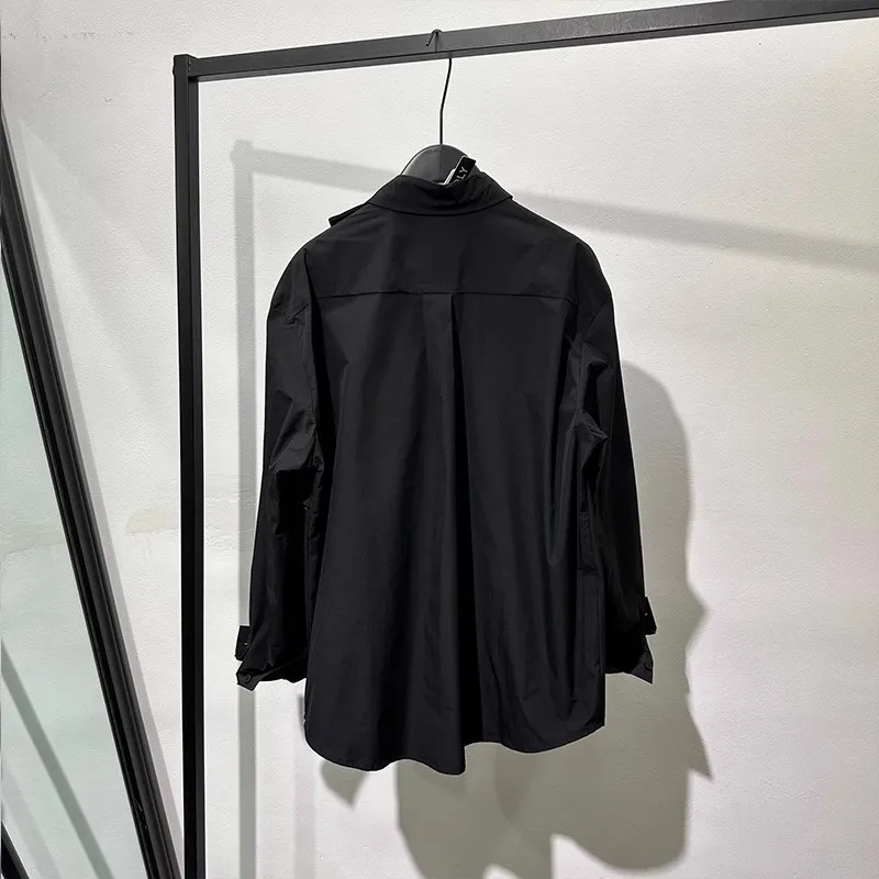 Owen Seak Men Casual Shirts Gothic Style Men's Clothing Spring Male High Street Autumn Black Shirts
Owen Seak Men Casual Shirts Gothic Style Men's Clothing Spring Male High Street Autumn Black Shirts