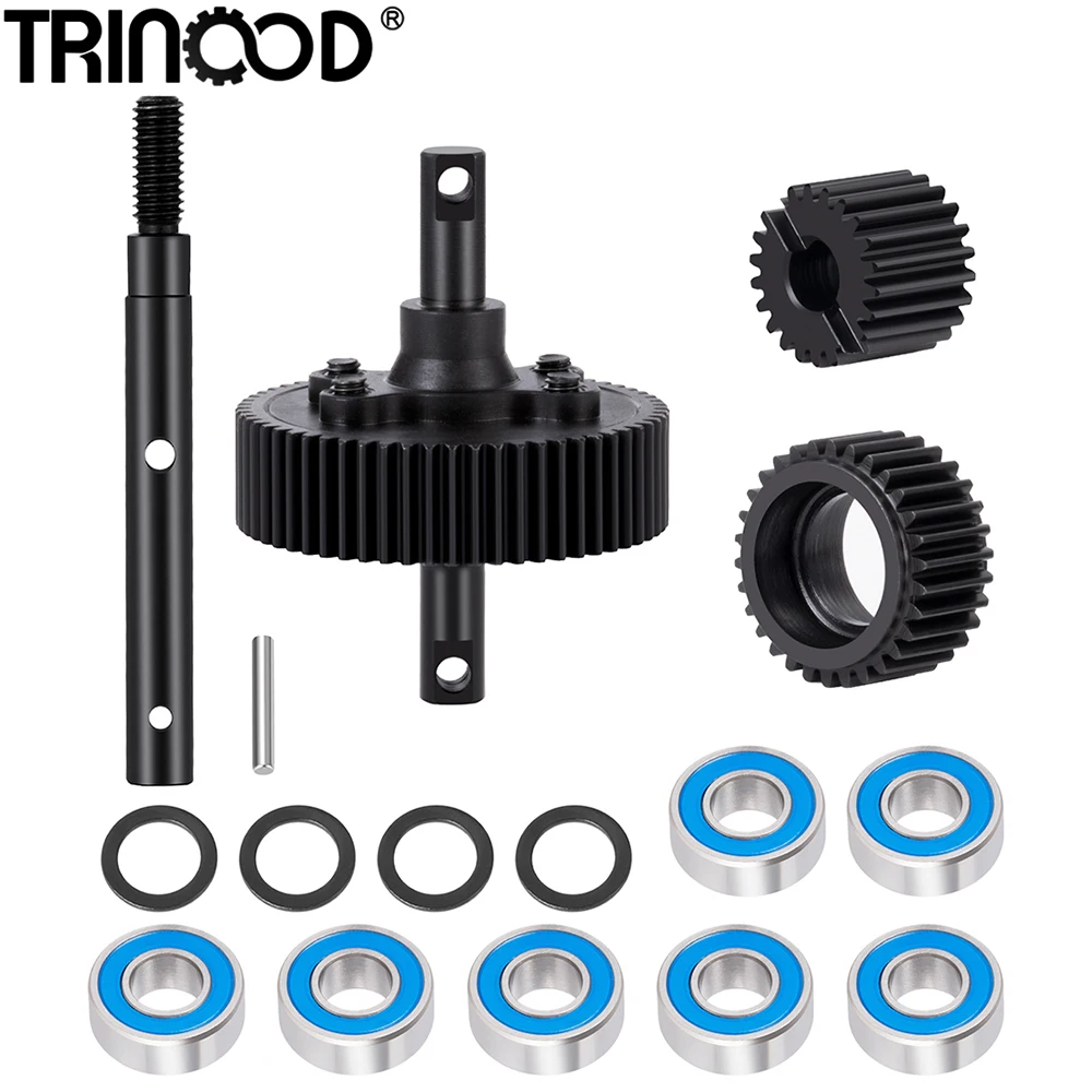 TRINOOD Steel Gearbox Gears Transmission Gear Assembly for 1/10 T-raxxas Slash 2wd Upgrade Parts
TRINOOD Steel Gearbox Gears Transmission Gear Assembly for 1/10 T-raxxas Slash 2wd Upgrade Parts