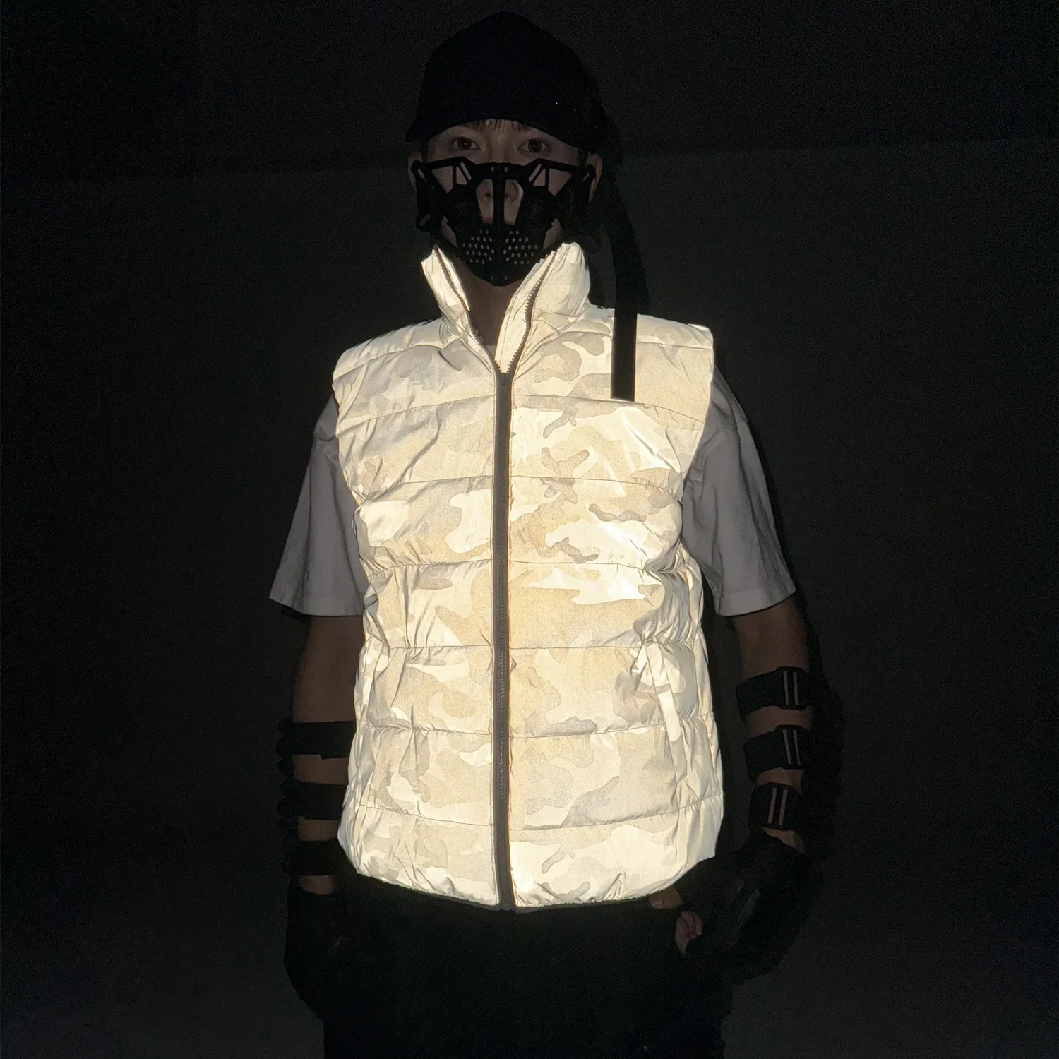 2025 men's new autumn and winter outdoor camouflage reflective vest, stand-up collar thickened warm luminous vest
2025 men's new autumn and winter outdoor camouflage reflective vest, stand-up collar thickened warm luminous vest