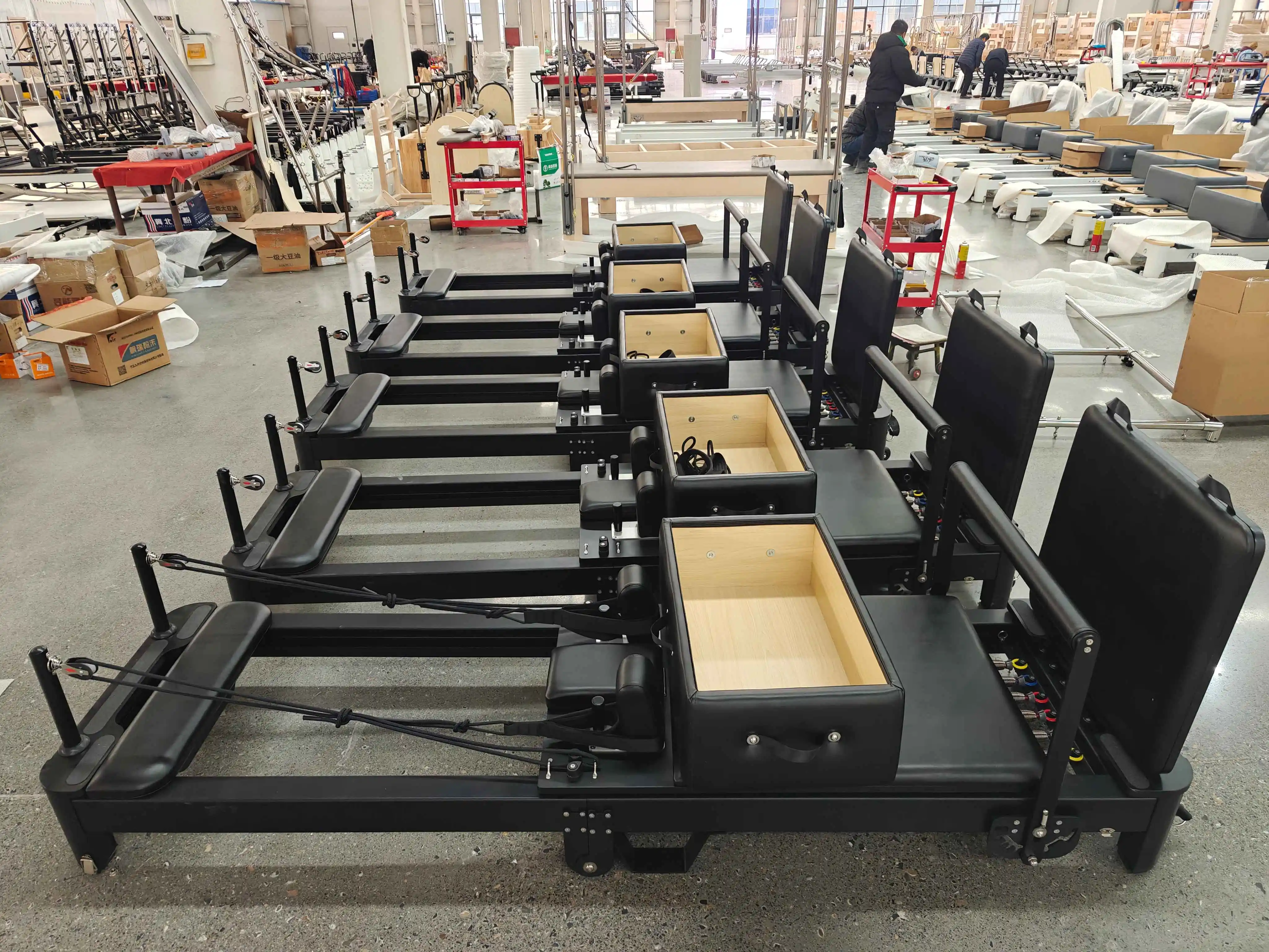 Foldable Aluminum Pilates Reformer, Adjustable with 2-Year Warranty
Foldable Aluminum Pilates Reformer, Adjustable with 2-Year Warranty