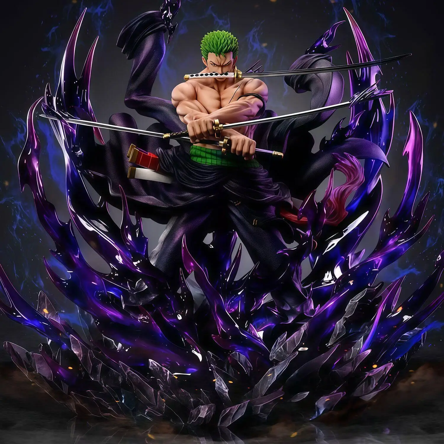 JT One Piece Roronoa Zoro Haki Burst Demon Spirit Anime Figure Collectible Statue Desktop Decoration Birthday Gift For Boys
JT One Piece Roronoa Zoro Haki Burst Demon Spirit Anime Figure Collectible Statue Desktop Decoration Birthday Gift For Boys