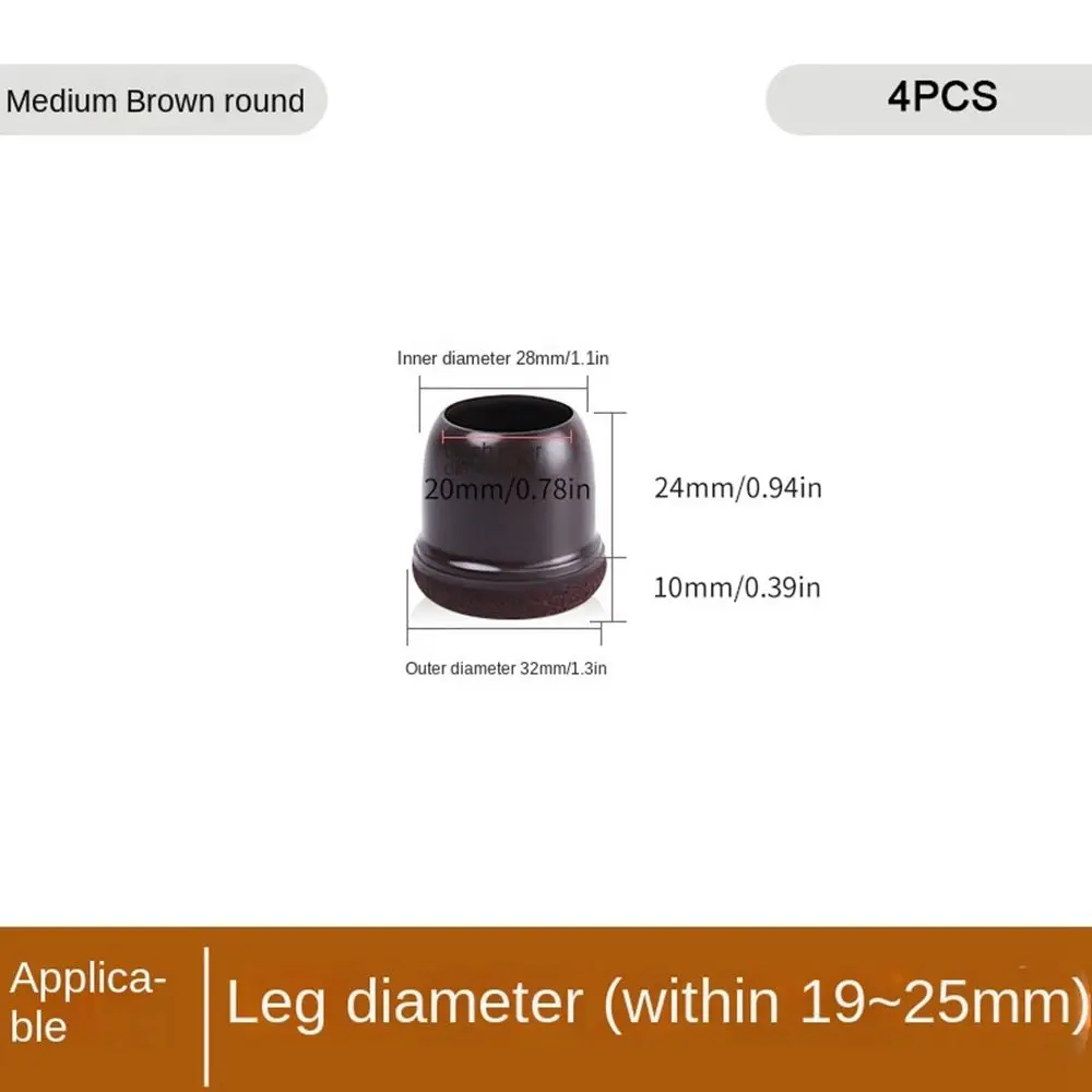 4PCS New TPE Table Leg Protector Covers Felt Non-Slip Table Foot Pads Floor Protectors Thickened Chair Foot Caps Chair Leg
4PCS New TPE Table Leg Protector Covers Felt Non-Slip Table Foot Pads Floor Protectors Thickened Chair Foot Caps Chair Leg