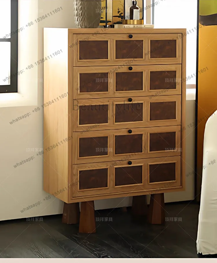 Medieval style tree tumor skin chest of drawers French retro bedside chest of drawers
Medieval style tree tumor skin chest of drawers French retro bedside chest of drawers