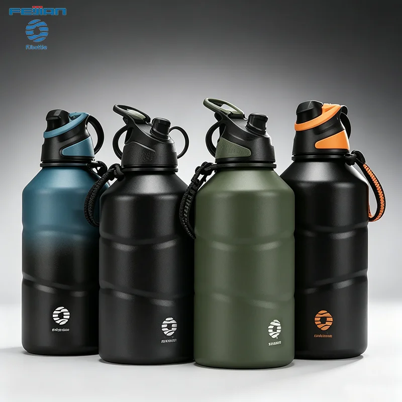 Fjbottle Stainless Steel Thermos Bottle 1.9L Large Capacity Vacuum Flask Water Cup Keep Hot Cold Outdoor Sports Gym Drink bottle
Fjbottle Stainless Steel Thermos Bottle 1.9L Large Capacity Vacuum Flask Water Cup Keep Hot Cold Outdoor Sports Gym Drink bottle