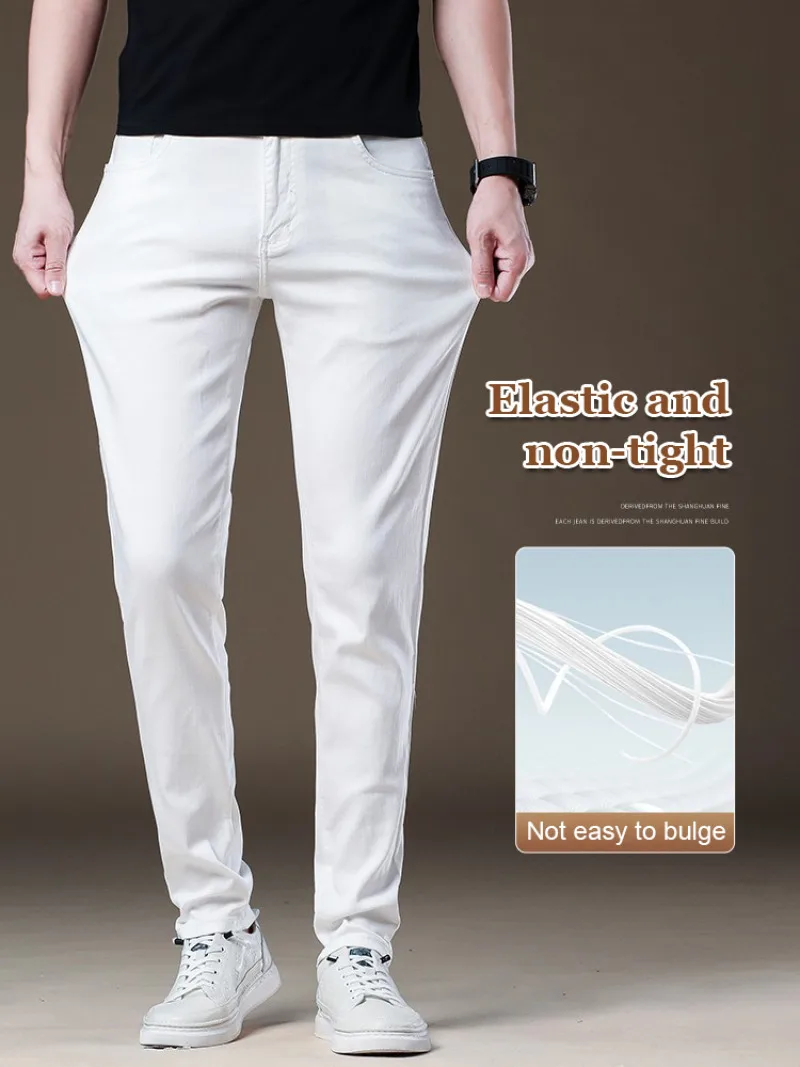 Denim Highend Denim Jeans Stylish Waterproof Porridge Cotton Porosity Summertime Proof Against Wear and Tear
Denim Highend Denim Jeans Stylish Waterproof Porridge Cotton Porosity Summertime Proof Against Wear and Tear