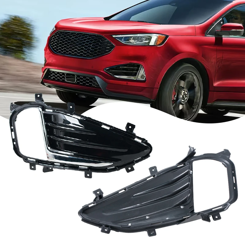 Для Ford Edge 2019 2020 2021 2022, рамка противотуманных фар автомобиля, крышка дневных ходовых огней, решетка переднего бампера, аксессуары 
Для Ford Edge 2019 2020 2021 2022, рамка противотуманных фар автомобиля, крышка дневных ходовых огней, решетка переднего бампера, аксессуары