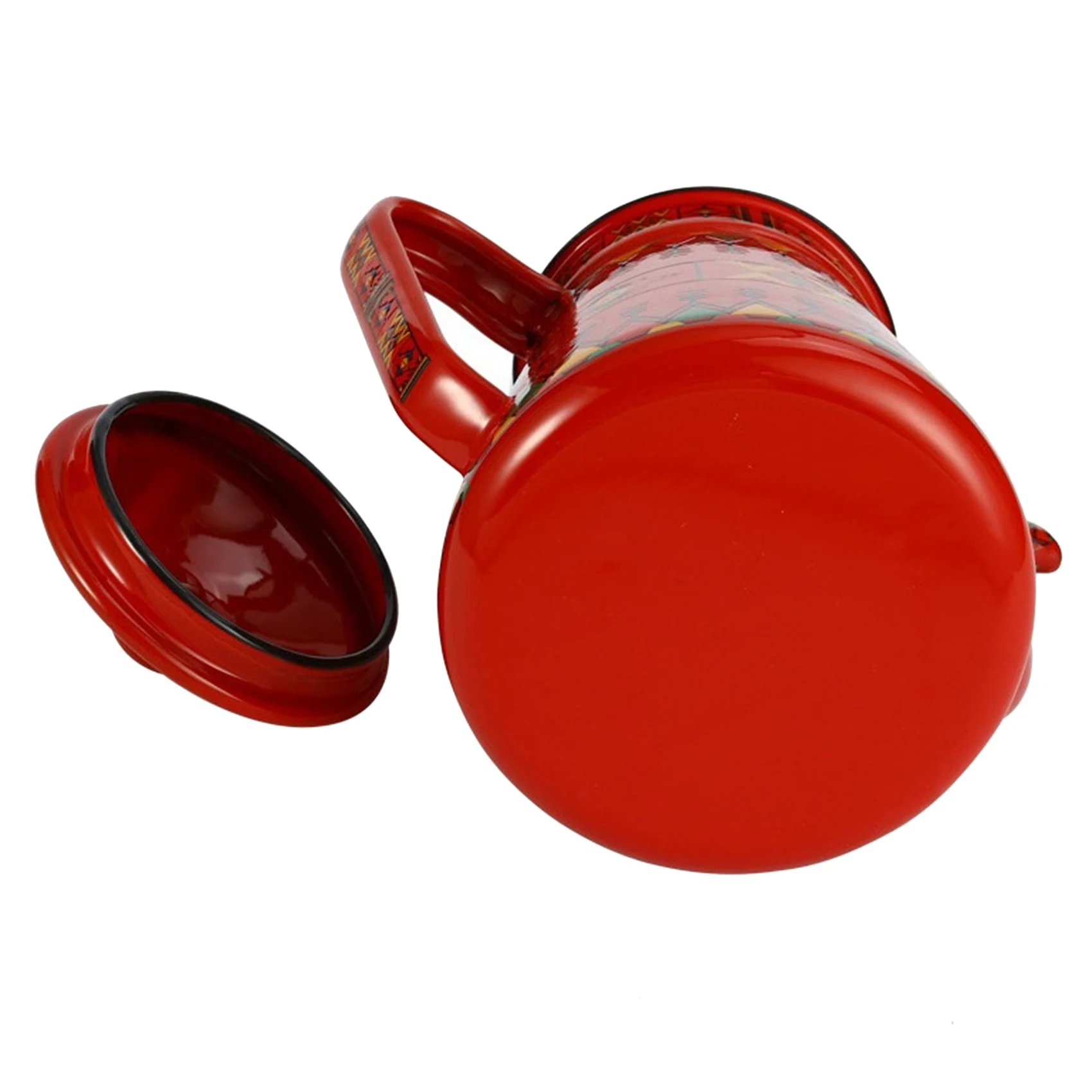 J1UL1N 1.2L Enamel Coffee Pot Pour Over Milk Water Jug Pitcher Barista Teapot Kettle For Gas Stove And Induction Cooker
J1UL1N 1.2L Enamel Coffee Pot Pour Over Milk Water Jug Pitcher Barista Teapot Kettle For Gas Stove And Induction Cooker