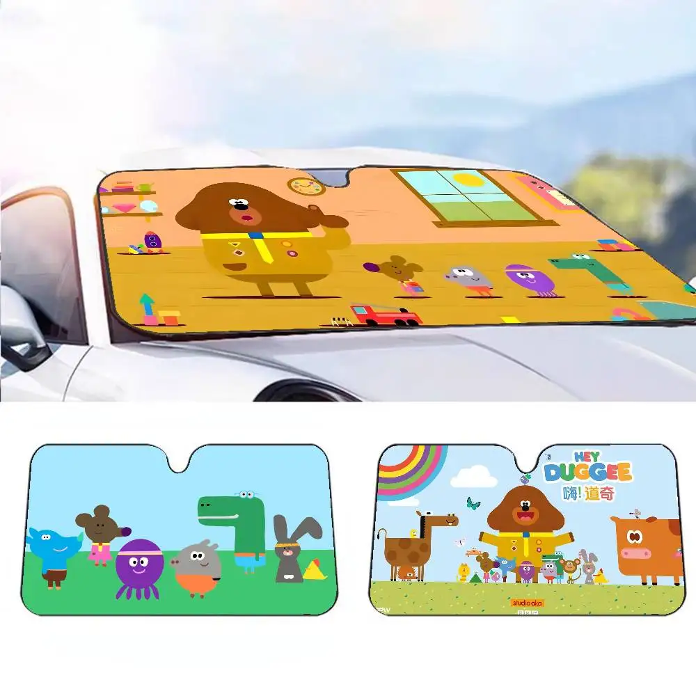 H-Hey D-Duggee Car SunShade Parasol Car Windshield Sun Shade UV Protection and Interior Cooler
H-Hey D-Duggee Car SunShade Parasol Car Windshield Sun Shade UV Protection and Interior Cooler