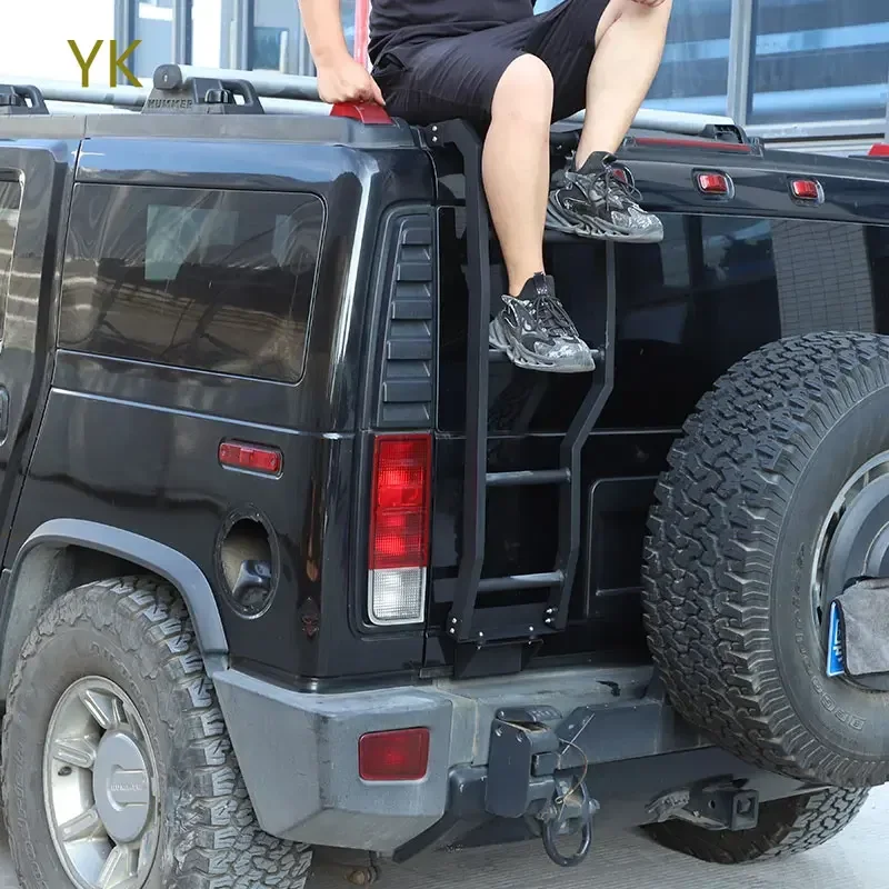 For Hummer H2 2003-2009 Aluminum Alloy Black Car Tailgate Top Ladder Tailgate Ladder Car External Accessories
For Hummer H2 2003-2009 Aluminum Alloy Black Car Tailgate Top Ladder Tailgate Ladder Car External Accessories