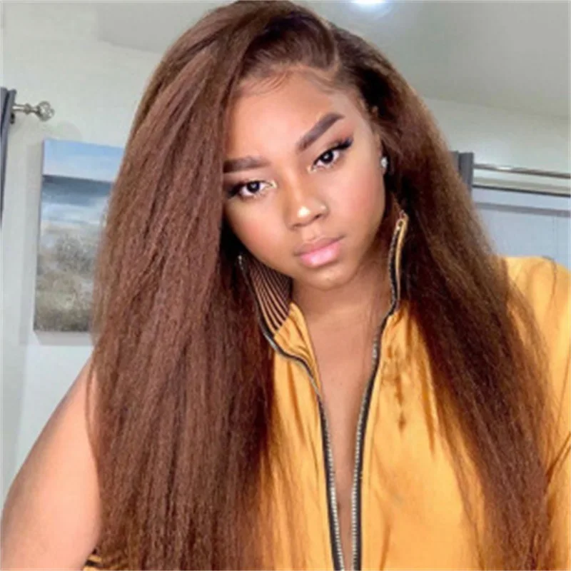 European and American fluffy medium length straight hair wig women's high-temperature silk synthetic headband
European and American fluffy medium length straight hair wig women's high-temperature silk synthetic headband