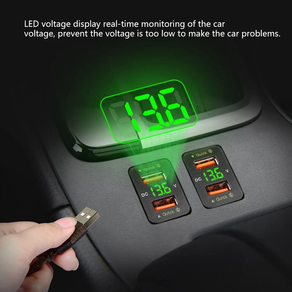 36W Fast Car Charger QC3.0 Dual USB Fast Charger with Green Voltage Waterproof Mobile Phone Charger for Toyota
36W Fast Car Charger QC3.0 Dual USB Fast Charger with Green Voltage Waterproof Mobile Phone Charger for Toyota