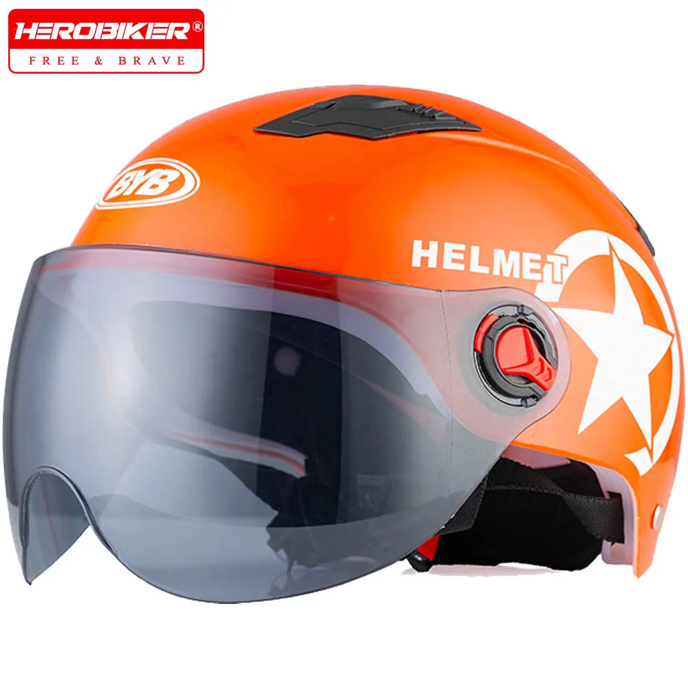 Motorcycle Helmet Half Face Helmets Motorbike Riding Helmets Ultraviolet Shading Helmet Scooter Moto Helmet Moto Accessories
Motorcycle Helmet Half Face Helmets Motorbike Riding Helmets Ultraviolet Shading Helmet Scooter Moto Helmet Moto Accessories
