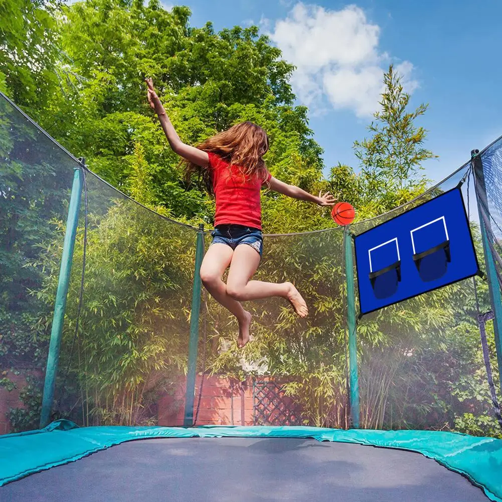 Батутное баскетбольное кольцо с 4 мячами, уличная мягкая баскетбольная рама для отскока, крепление для батута для детей, игровая площадка, семья
Батутное баскетбольное кольцо с 4 мячами, уличная мягкая баскетбольная рама для отскока, крепление для батута для детей, игровая площадка, семья