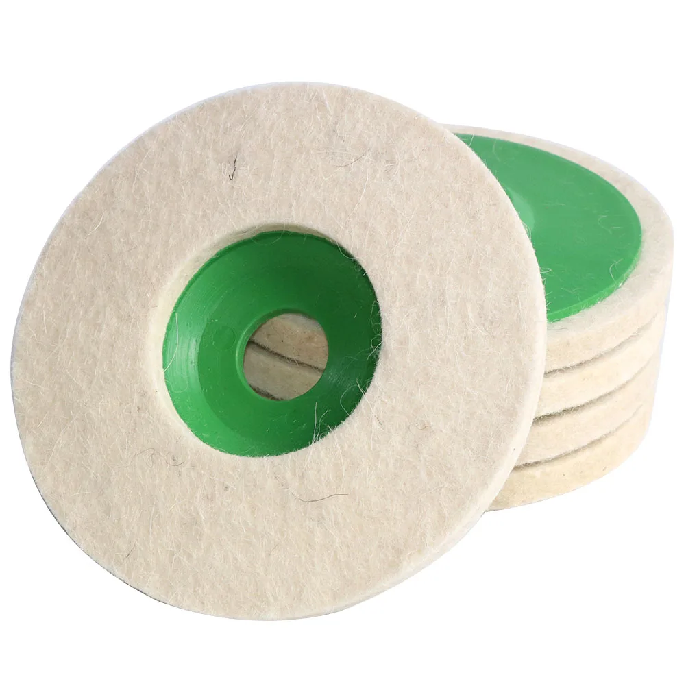 5 Inch 5PCS Wool Felt Polishing Wheel 125*22mm Angle Grinder Buffing pad Flap Disc for Metal Marble Glass Ceramics
5 Inch 5PCS Wool Felt Polishing Wheel 125*22mm Angle Grinder Buffing pad Flap Disc for Metal Marble Glass Ceramics