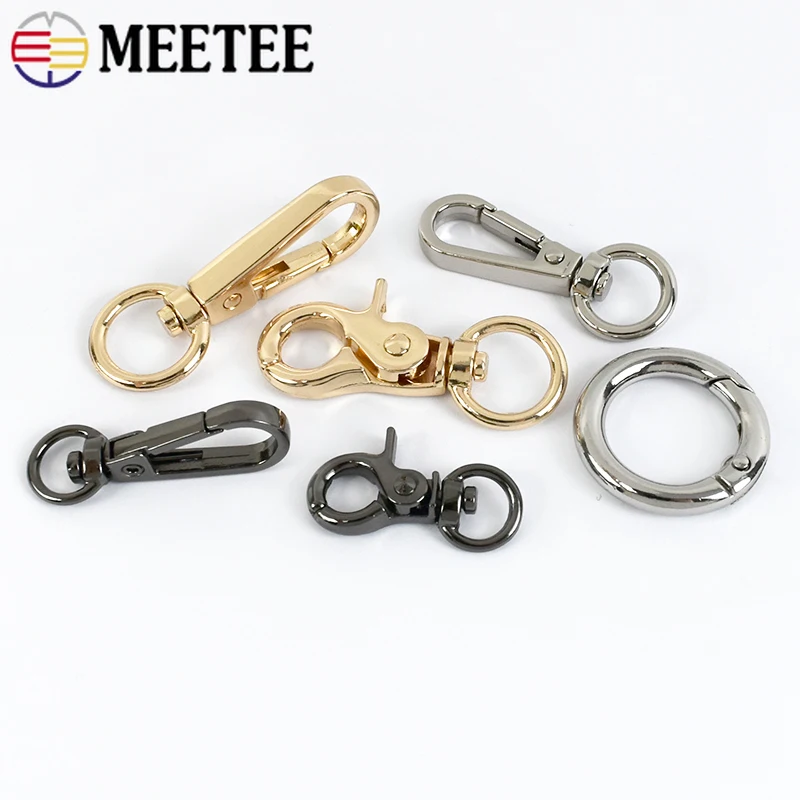10/20Pcs Meetee 8/10/13mm Metal Swivel Lobster Buckle Bag Strap Dog Collar Trigger Clasp Keychain Connector Hardware Accessories
10/20Pcs Meetee 8/10/13mm Metal Swivel Lobster Buckle Bag Strap Dog Collar Trigger Clasp Keychain Connector Hardware Accessories