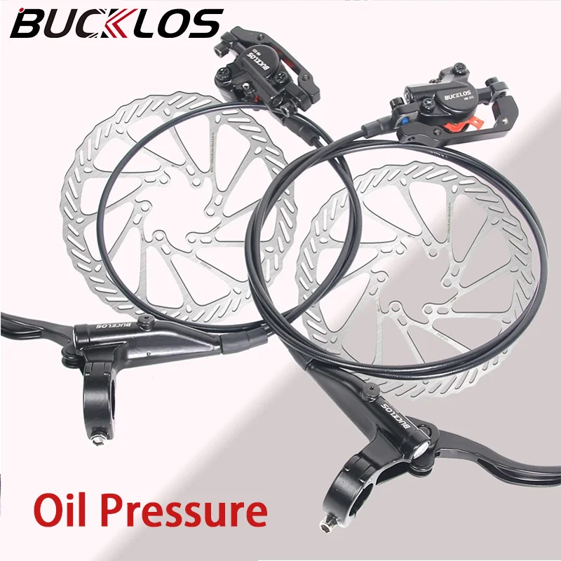 BUCKLOS Bicycle Brakes MTB Brake Hydraulic Disc Brake Oil Pressure MTB Disc Brake Kit 160mm Rotor Lever Bike Parts Upgrade
BUCKLOS Bicycle Brakes MTB Brake Hydraulic Disc Brake Oil Pressure MTB Disc Brake Kit 160mm Rotor Lever Bike Parts Upgrade