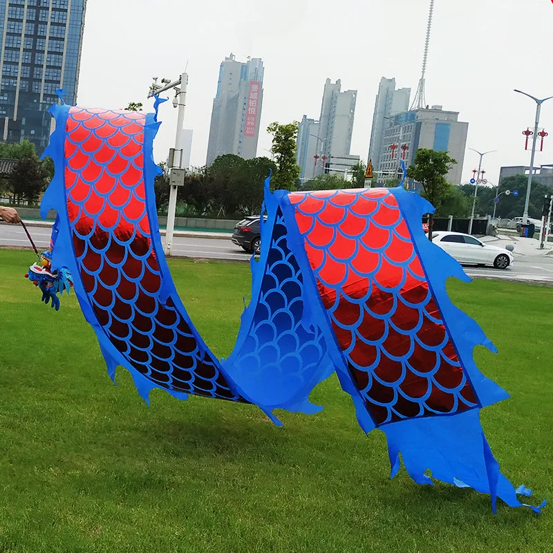 8m Customized Chinese Traditional Dragon Dance Set For Adults Dance Ribbon For A person Festival Performance (Head+Tail))
8m Customized Chinese Traditional Dragon Dance Set For Adults Dance Ribbon For A person Festival Performance (Head+Tail))