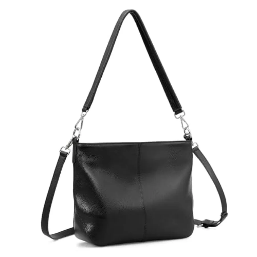 Genuine Leather Purse for Women Soft Crossbody Purse Hobo Bag Women's Shoulder bag Handbags with 2 Removable Straps
Genuine Leather Purse for Women Soft Crossbody Purse Hobo Bag Women's Shoulder bag Handbags with 2 Removable Straps