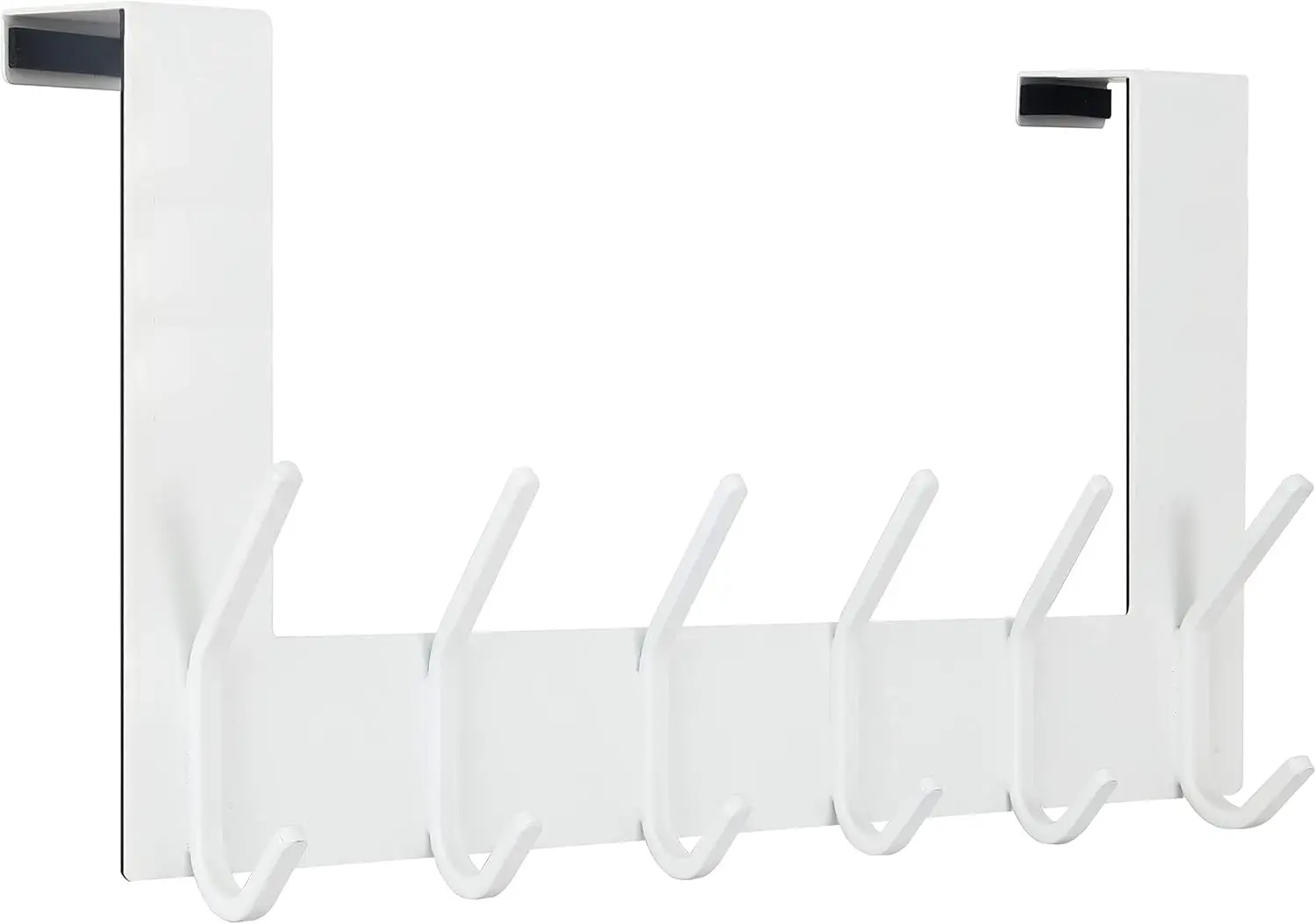 Over Door Hooks Rack with 6 Hooks, White Towel Rack for Hanging Clothes and Towels, Fits Doors 1 3/8 to 1 3/4 Inch Thick
Over Door Hooks Rack with 6 Hooks, White Towel Rack for Hanging Clothes and Towels, Fits Doors 1 3/8 to 1 3/4 Inch Thick