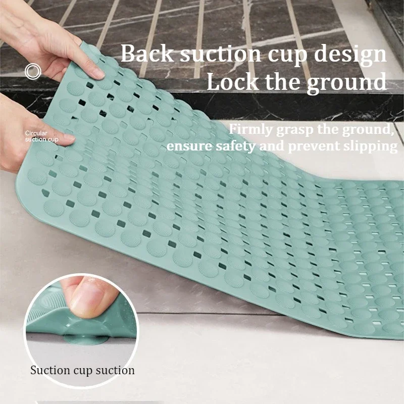 Bath Mats Non-slip Bathroom Carpet Waterproof Floor Foot Mat PVC Shower Rugs Bathroom Massage Bathtub Carpet коврик для ванной
Bath Mats Non-slip Bathroom Carpet Waterproof Floor Foot Mat PVC Shower Rugs Bathroom Massage Bathtub Carpet коврик для ванной