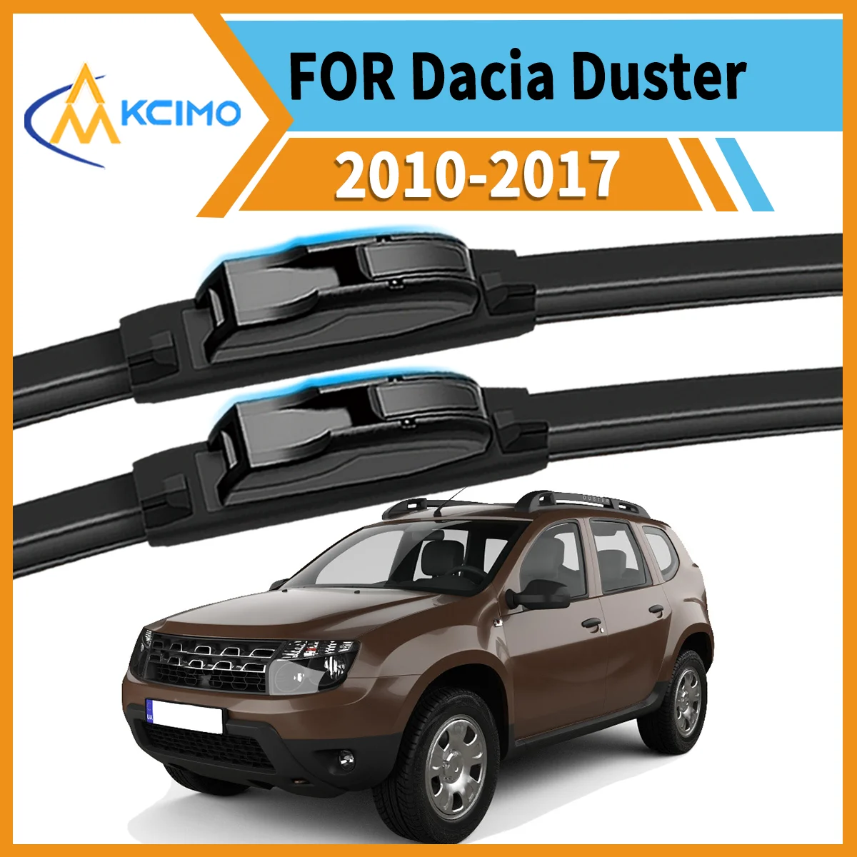 Essential Safety Pair 2 Front Wiper Blades for Dacia Duster HS 2010–2017 All-Weather Clarity Durable Easy to Install
Essential Safety Pair 2 Front Wiper Blades for Dacia Duster HS 2010–2017 All-Weather Clarity Durable Easy to Install