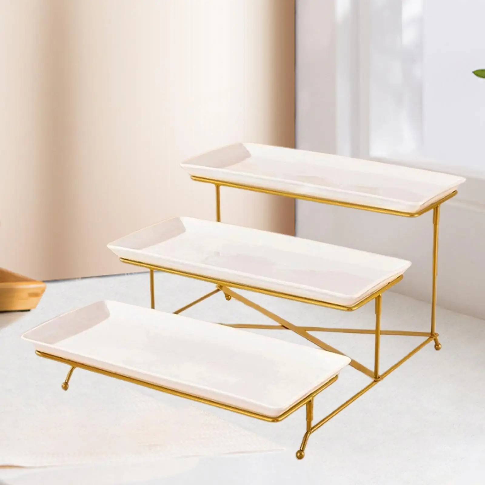 3 Tier Serving Tray Dessert Table Serving Tray Home Decor Multipurpose Porcelain Serving Platter for Pastry Parties Weddings
3 Tier Serving Tray Dessert Table Serving Tray Home Decor Multipurpose Porcelain Serving Platter for Pastry Parties Weddings