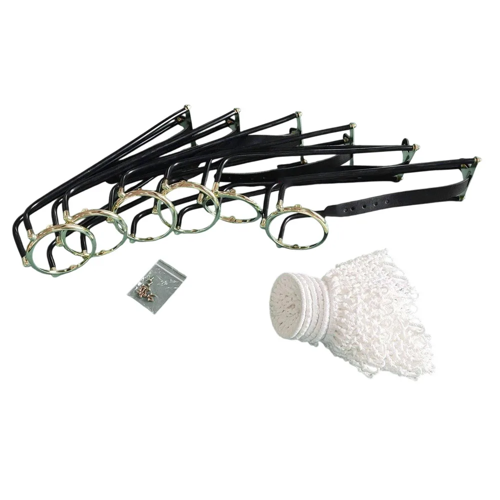 47mm Russian Pool Ball Return Rail Track with White Netted Pocket Metal Construction for Club Equipment 6pcs set 12pcs set
47mm Russian Pool Ball Return Rail Track with White Netted Pocket Metal Construction for Club Equipment 6pcs set 12pcs set