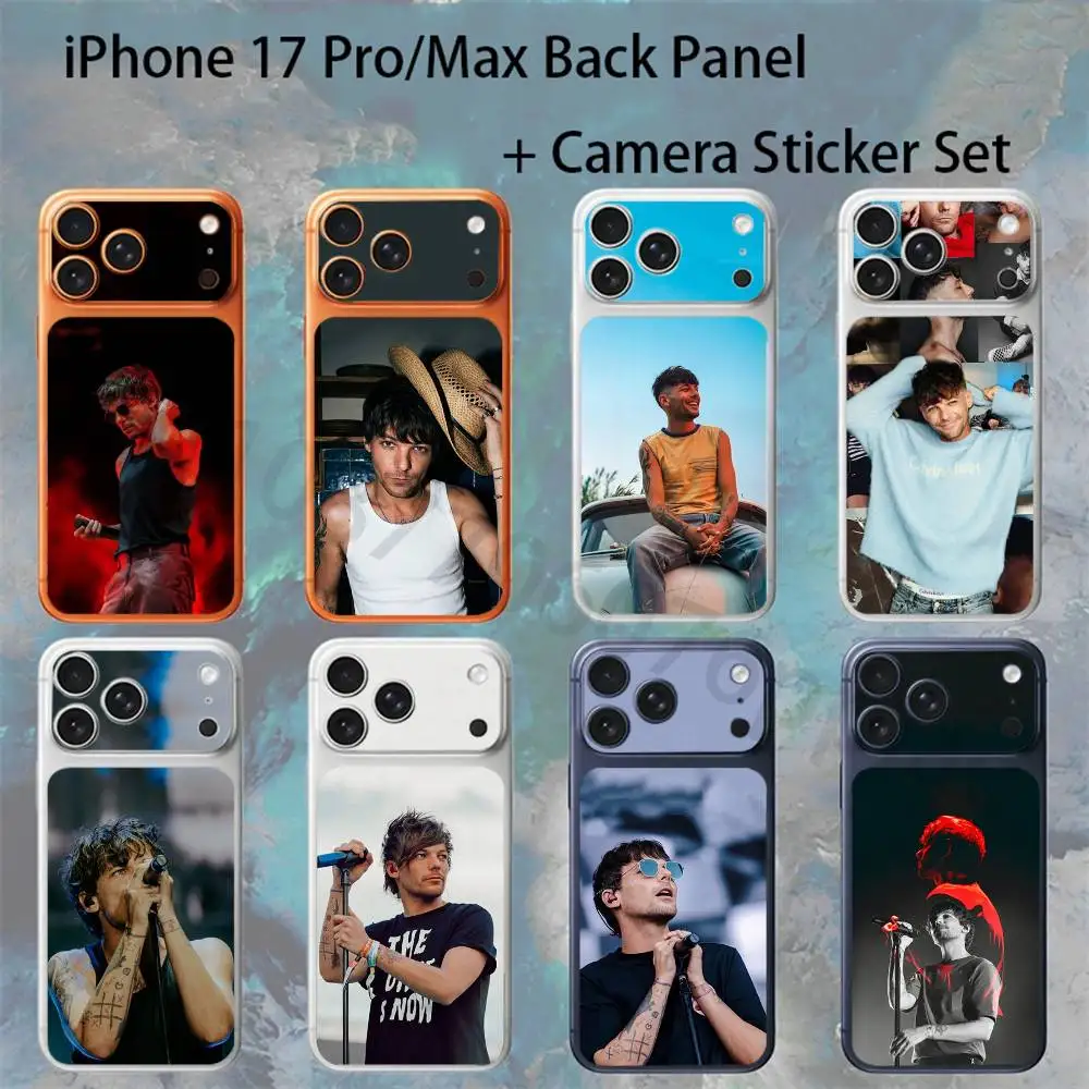 Singer L-Louis T-Tomlinson For iPhone 17 Pro /Max Battry Back Cover with Camera Decal Skin Rear Protective Sticker Film
Singer L-Louis T-Tomlinson For iPhone 17 Pro /Max Battry Back Cover with Camera Decal Skin Rear Protective Sticker Film