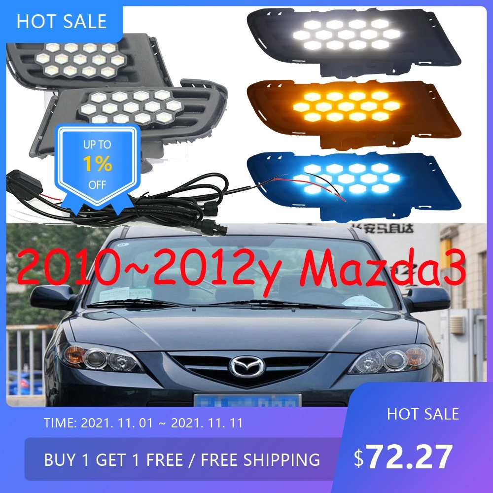 1 комплект авто бампера MAZDA 3 фара для дневного света Mazda3 2010 ~ 2012y автоаксессуары светодиодные фары для противотуманных фар Mazda3
1 комплект авто бампера MAZDA 3 фара для дневного света Mazda3 2010 ~ 2012y автоаксессуары светодиодные фары для противотуманных фар Mazda3