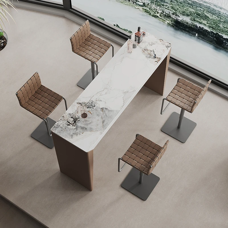 Industrial Wooden Reception Bar Table Square Portable Narrow Bar Dining Table Auxiliary Minimalist Mesas Altas Bar Furniture
Industrial Wooden Reception Bar Table Square Portable Narrow Bar Dining Table Auxiliary Minimalist Mesas Altas Bar Furniture