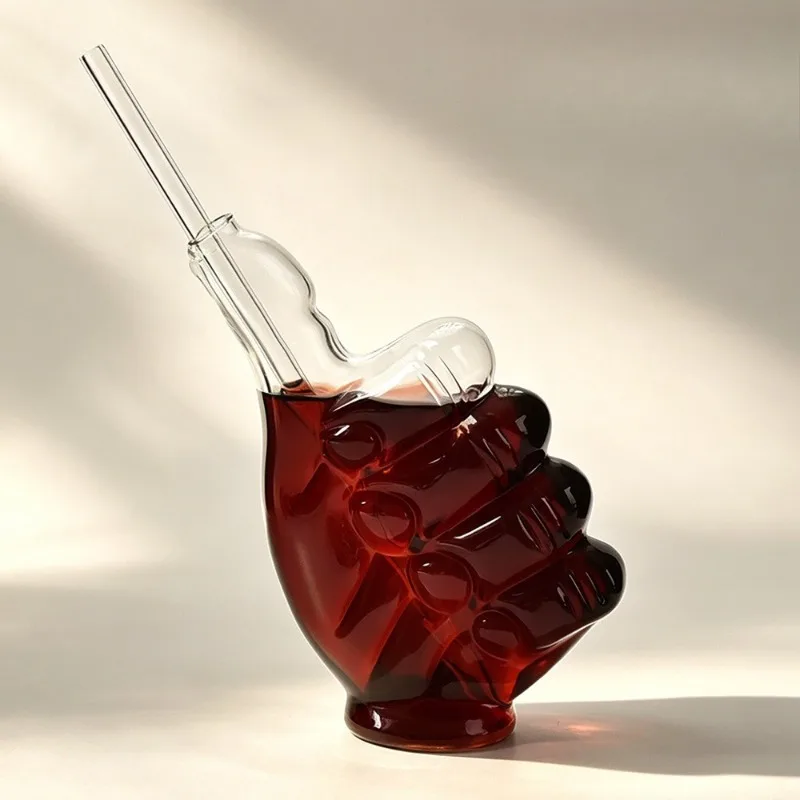 Shaped Fist Cocktail Cup Thumb Cup Creative KTV Bar Exclusive Internet Celebrity Juice Beverage Cup Wine Glasses Glass Cups
Shaped Fist Cocktail Cup Thumb Cup Creative KTV Bar Exclusive Internet Celebrity Juice Beverage Cup Wine Glasses Glass Cups