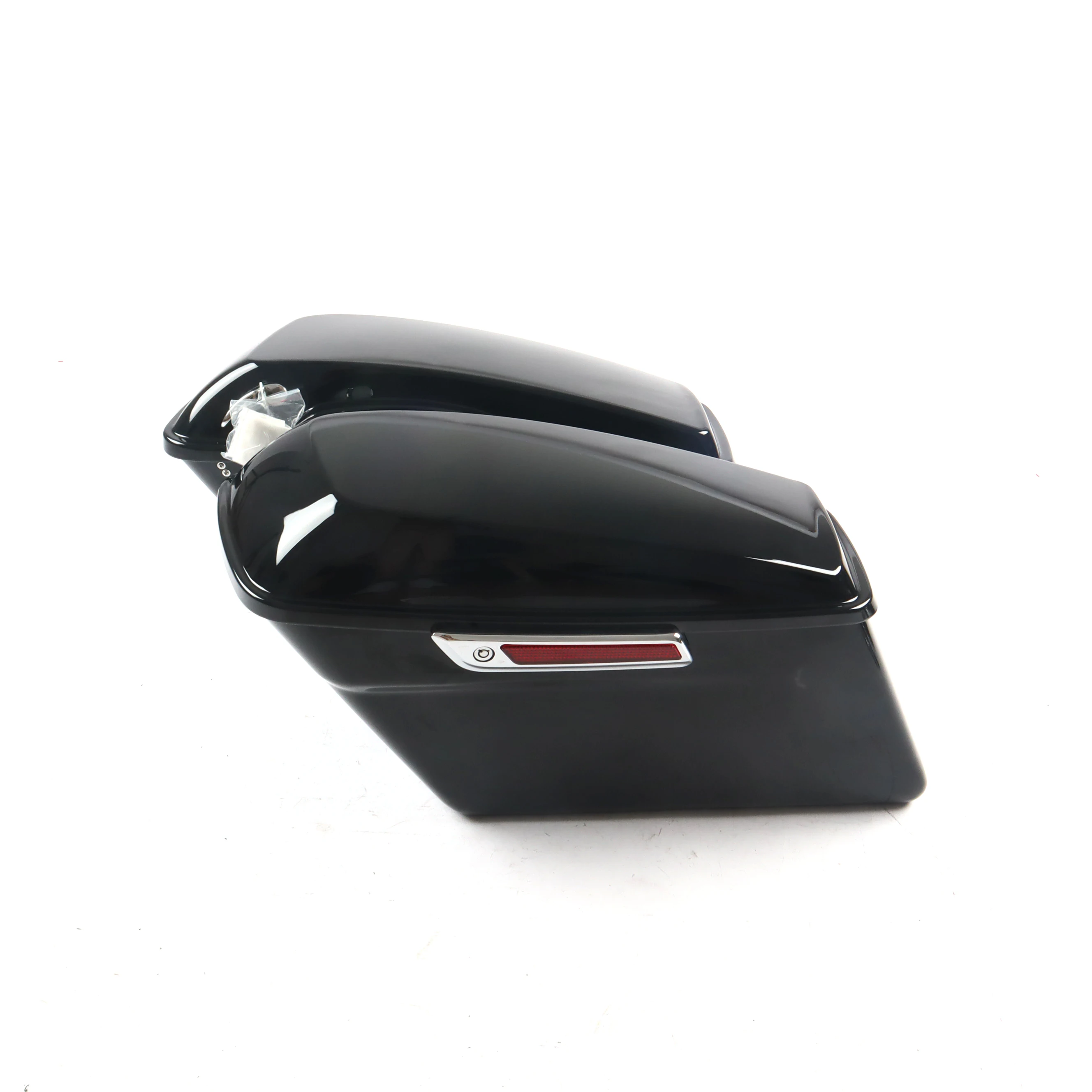 Vivid Black Assembled for Harley Davidson Touring 2014-2016 Hard Saddlebag With Speaker Lids
Vivid Black Assembled for Harley Davidson Touring 2014-2016 Hard Saddlebag With Speaker Lids