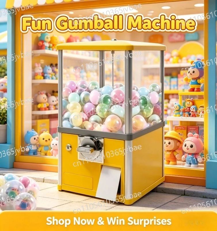 Candy Machine Dispensers, Automatic Egg-twisting Vending Machines, Metal and ABS Structures, Small Ornaments
Candy Machine Dispensers, Automatic Egg-twisting Vending Machines, Metal and ABS Structures, Small Ornaments