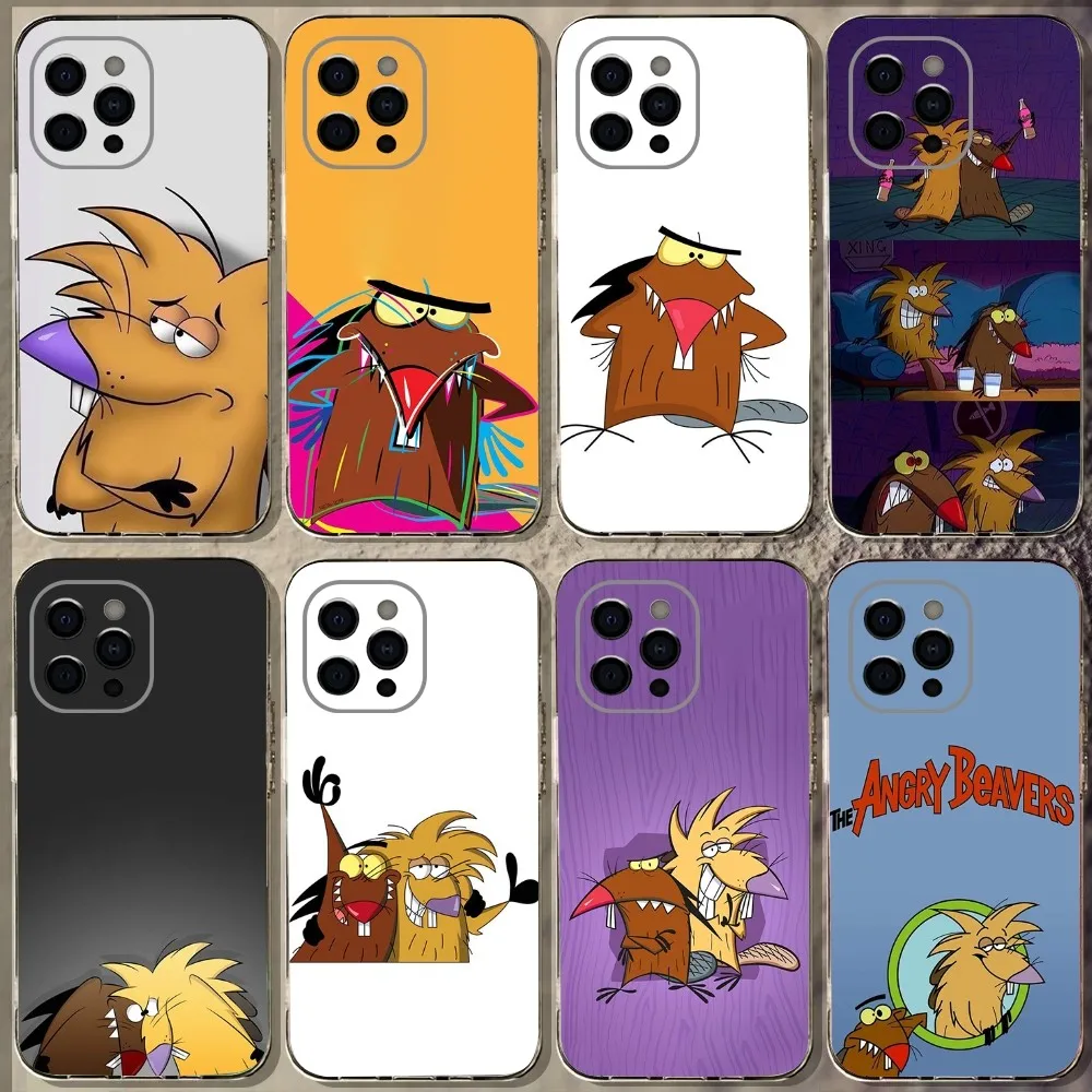 The A-Angry Beavers Phone Case For iPhone 15,14,13,12,11 Plus,Pro,Max,XR,XS,X,7,8 Plus,SE,Mini Transparent Soft Cover
The A-Angry Beavers Phone Case For iPhone 15,14,13,12,11 Plus,Pro,Max,XR,XS,X,7,8 Plus,SE,Mini Transparent Soft Cover