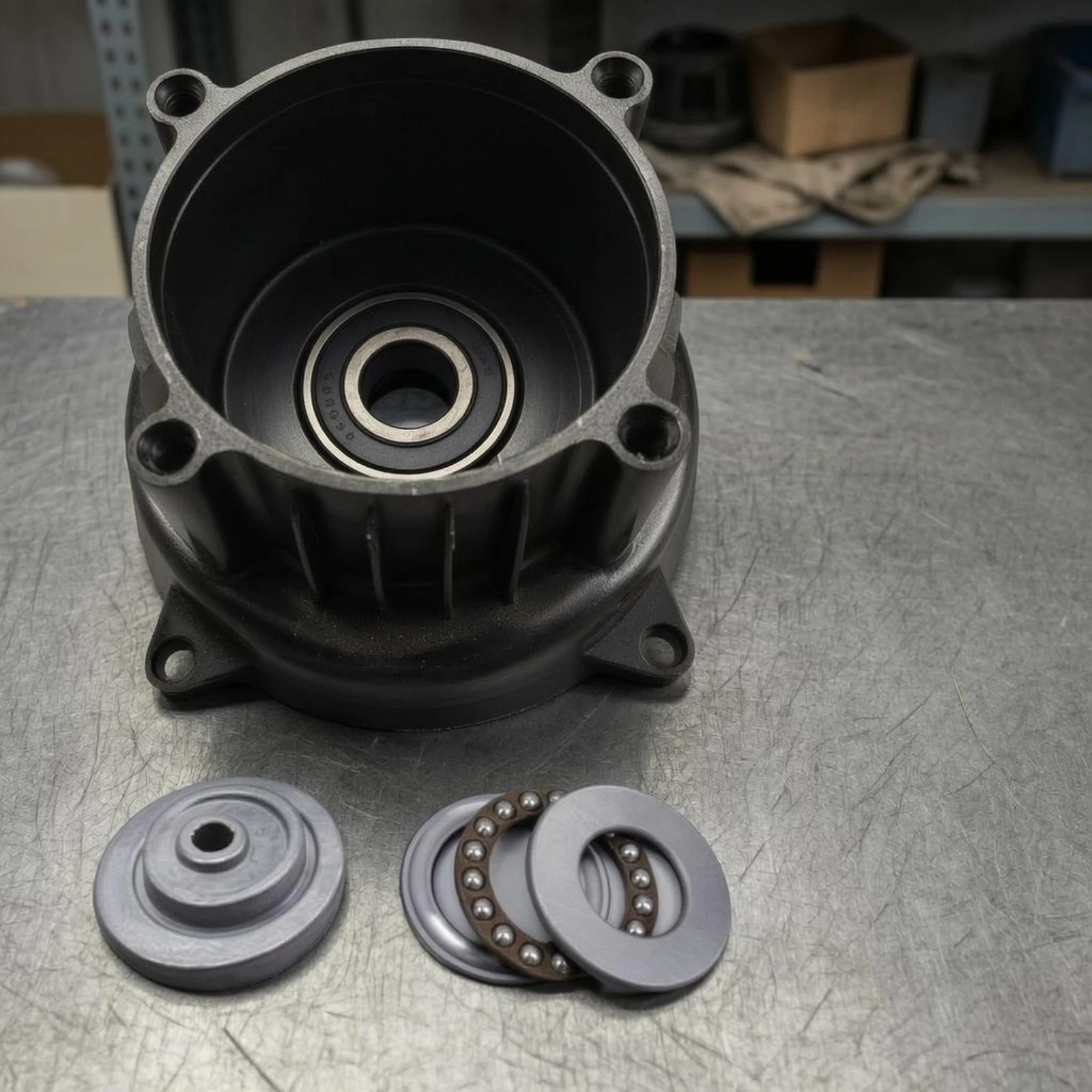 Oil-Cylinder Pump Housing Assembly Ribbed Lateral Surface Pressure Washer Pump Housing Equipment Component Flanged Top Machined
Oil-Cylinder Pump Housing Assembly Ribbed Lateral Surface Pressure Washer Pump Housing Equipment Component Flanged Top Machined