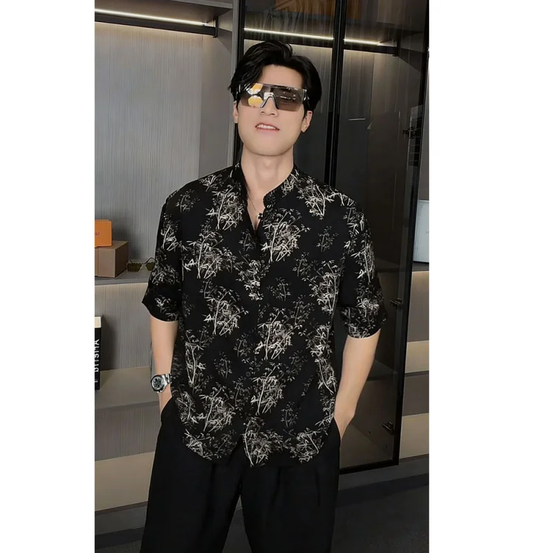 Fashionable Retro Chinese Style Shirt Set New Summer Wear Hong Kong Style Youth Cotton Polyester Blend Ice Sensation Shor...
Fashionable Retro Chinese Style Shirt Set New Summer Wear Hong Kong Style Youth Cotton Polyester Blend Ice Sensation Shor...