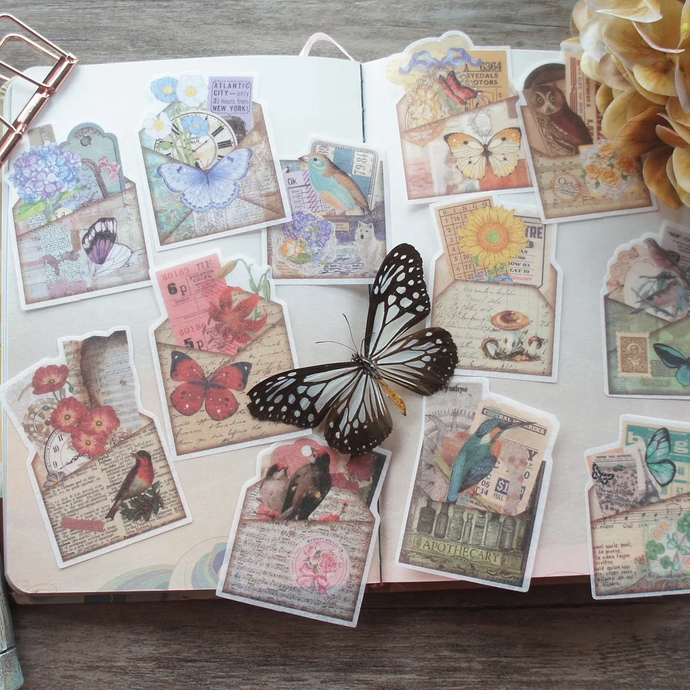 20pcs MIX Big Size Butterfly Send Letter Style Sticker Scrapbooking DIY Gift Packing Label Decoration Tag
20pcs MIX Big Size Butterfly Send Letter Style Sticker Scrapbooking DIY Gift Packing Label Decoration Tag