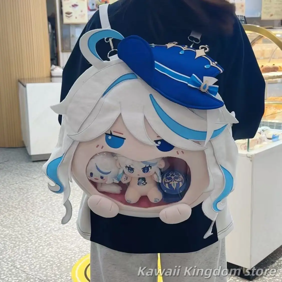 Genshin Impact Furina Cosplay Kawaii Animal Transparent Itabag Backpack Messenger Bags Student Shoulder Bag
Genshin Impact Furina Cosplay Kawaii Animal Transparent Itabag Backpack Messenger Bags Student Shoulder Bag