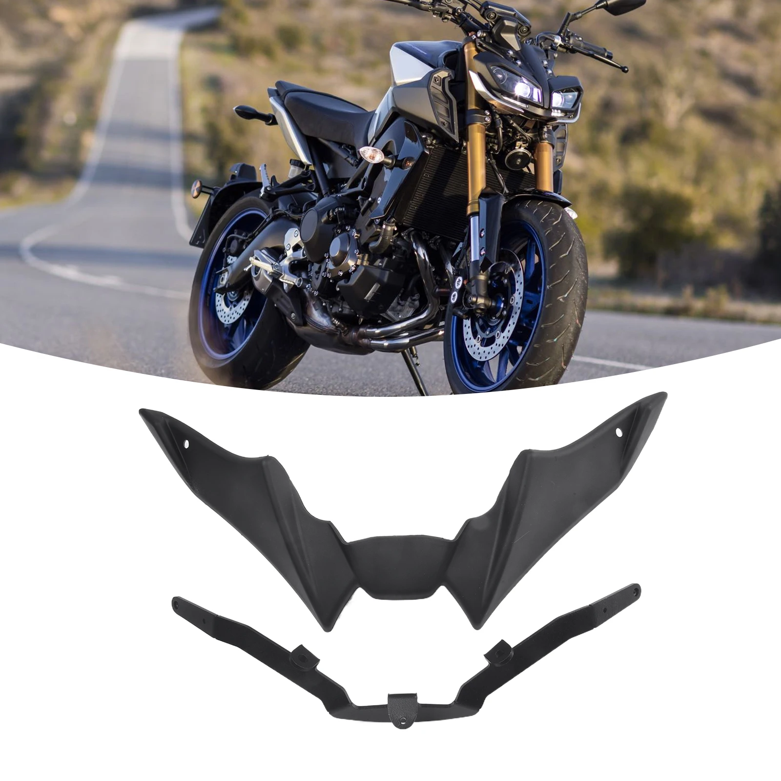 Motorcycle Sport Spoilers Aerodynamic Wing Deflector Fixed Wing For MT-09 For MT-09 SP 2021-2023 Motorcycle Modification Parts
Motorcycle Sport Spoilers Aerodynamic Wing Deflector Fixed Wing For MT-09 For MT-09 SP 2021-2023 Motorcycle Modification Parts