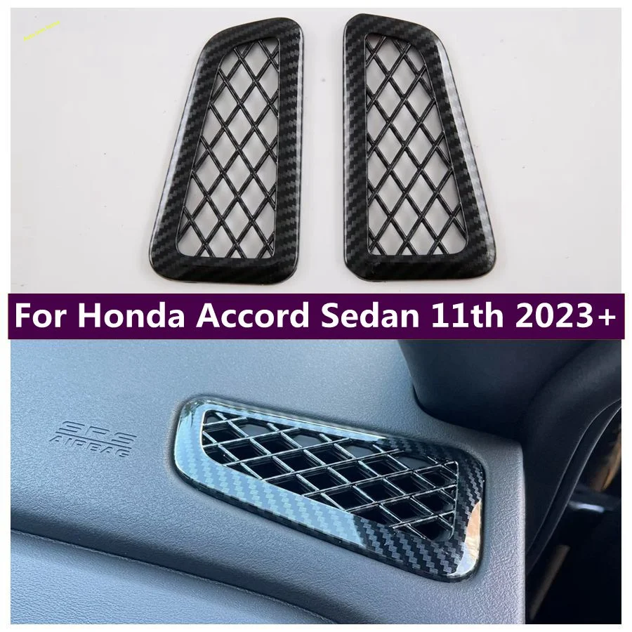 ABS Carbon Air Conditioning Outlet AC Vent Decoration Frame Cover Trim Fit For Honda Accord Sedan 11th 2023 2024 Car Accessories
ABS Carbon Air Conditioning Outlet AC Vent Decoration Frame Cover Trim Fit For Honda Accord Sedan 11th 2023 2024 Car Accessories