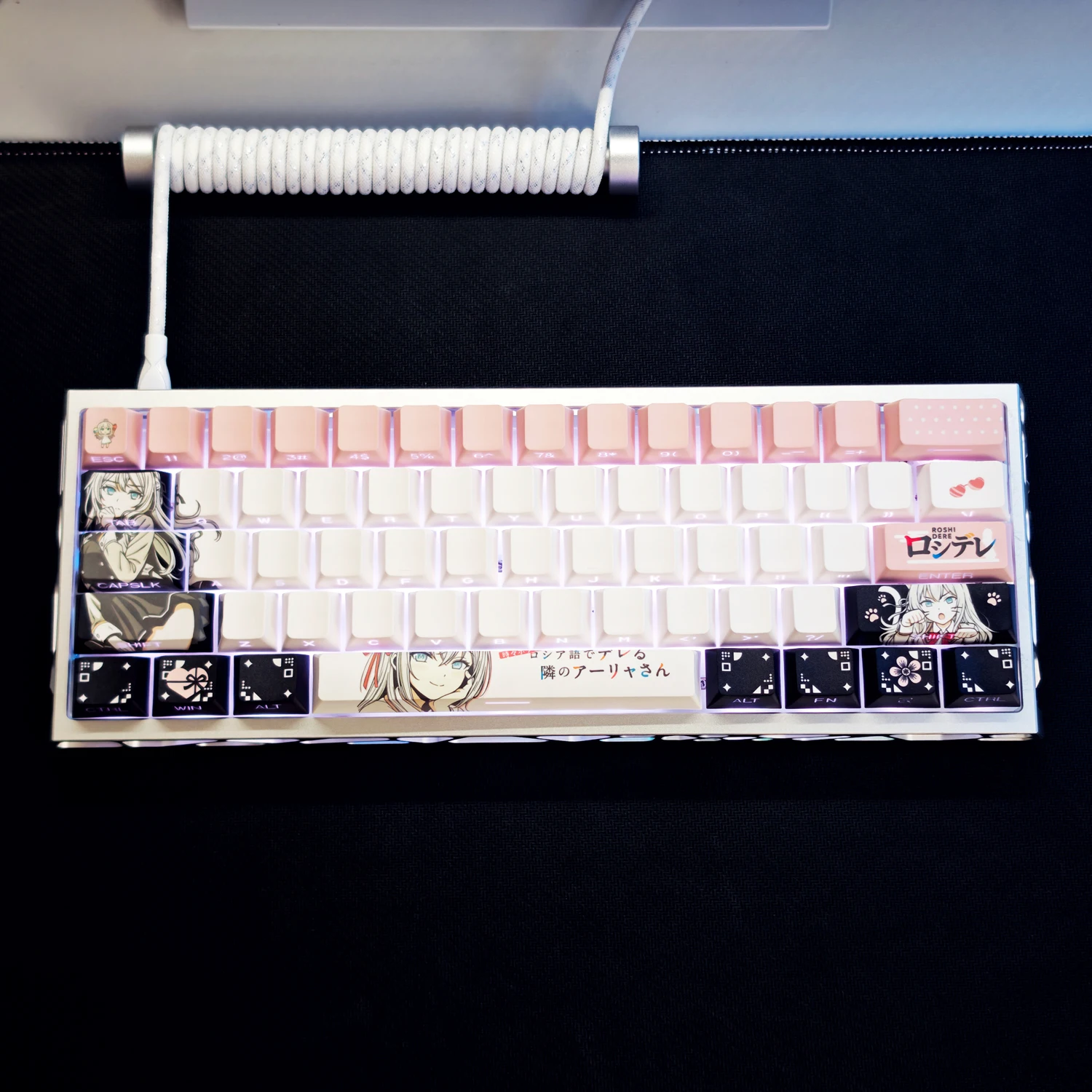 98 Keys Ellie Keycap Side Engraving Translucent Two-dimensional Theme Wooting Made68 Keycap Ace68 75 87
98 Keys Ellie Keycap Side Engraving Translucent Two-dimensional Theme Wooting Made68 Keycap Ace68 75 87